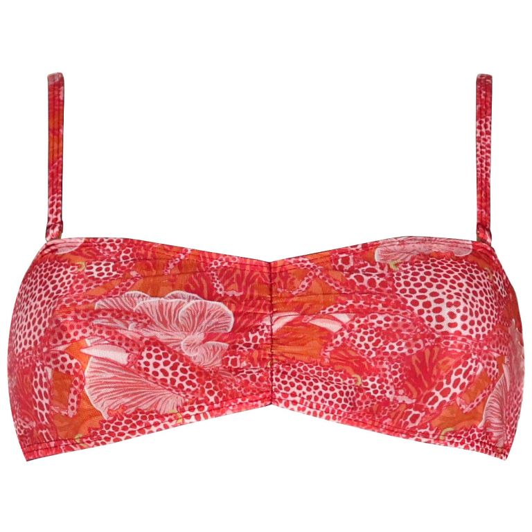 Bikini tan through top Caicai - Coral Crab